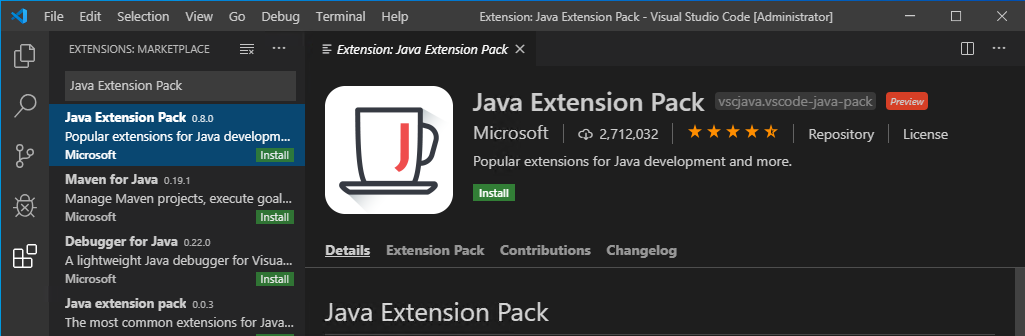 Java Extension