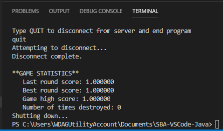 VS Code Terminal